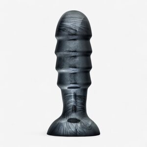 Blush Novelties Jet Bruiser – XL Butt Plug Ø 5.7 cm with Suction Cup (Carbon Black)