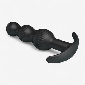 Sidney PowerBeads – Vibrating Silicone Anal Plug