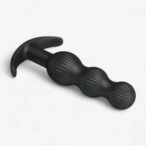 Sidney PowerBeads – Vibrating Silicone Anal Plug
