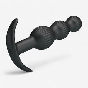 Sidney PowerBeads – Vibrating Silicone Anal Plug