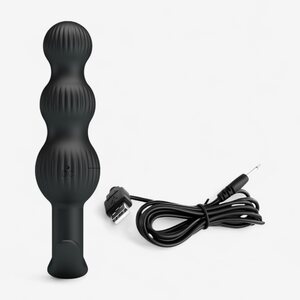 Sidney PowerBeads – Vibrating Silicone Anal Plug