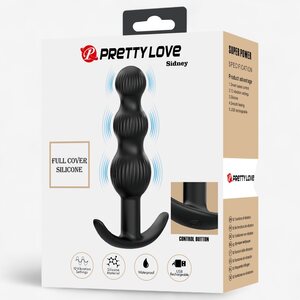 Sidney PowerBeads – Vibrating Silicone Anal Plug