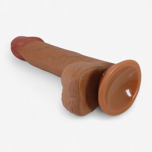 Beautiful Dildos Catolebas Realistic Dildo 8.1” – Brown, Suction Cup