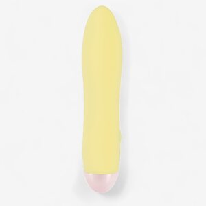 Cuties Mini Vibrator Sunny Yellow – Rechargeable & Waterproof 13.2 cm
