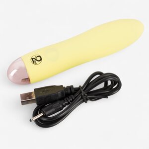 Cuties Mini Vibrator Sunny Yellow – Rechargeable & Waterproof 13.2 cm