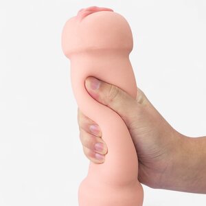 Training Master – Double-Sided Stroker (Mouth & Pussy) 22 cm