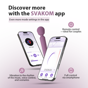 Svakom Mini Emma Neo – Smart App-Controlled Compact Wand Vibratorori