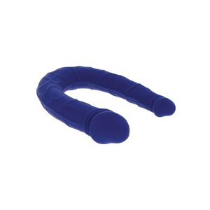 Toy Joy Get Real – Realistic Mini Double Dong, silicone double dildo 30 cm (blue)