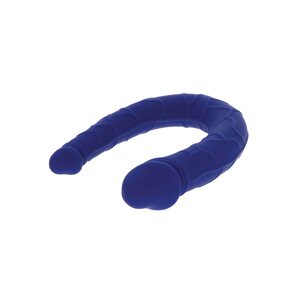 Toy Joy Get Real – Realistic Mini Double Dong, silicone double dildo 30 cm (blue)