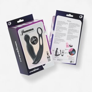 Crushious Flamma 360 – Kauko-ohjattava Prostata Vibraattori Rotaatiolla