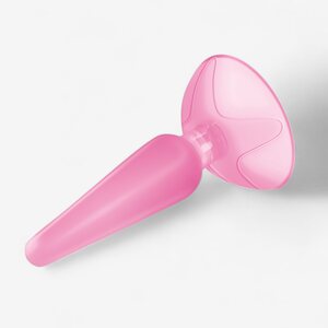 Crushious Jolly Plug – Aloittelijan Anaalitappi Imukupilla (Pinkki/Lila)