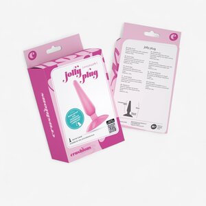Crushious Jolly Plug – Aloittelijan Anaalitappi Imukupilla (Pinkki/Lila)