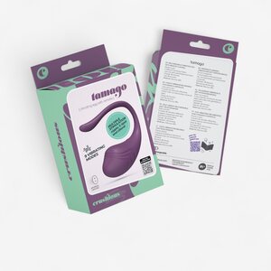 Crushious Tamago Vibrating Egg – Rechargeable Remote-Controlled Love Egg