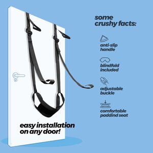 Crushious Deluxe Door Sex Swing – Easy Install & Couples Fun