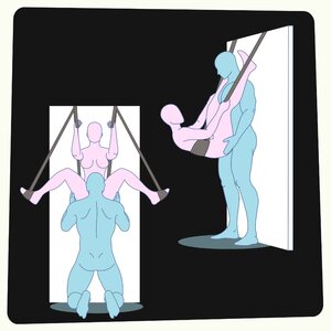 Crushious Deluxe Door Sex Swing – Easy Install & Couples Fun