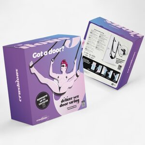 Crushious Deluxe Door Sex Swing – Easy Install & Couples Fun