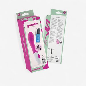 Crushious Growlie G-Spot Vibrator 30 Modes – Lube & AAA Batteries Included
