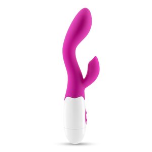 Crushious Cherie Rabbit Duo – 30 Vibrations, 50 ml Water-Based Lube & Batteries Included