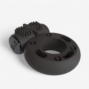 Crushious Booster Vibrating Cock Ring – Harder Erections & Longer Lasting Pleasure
