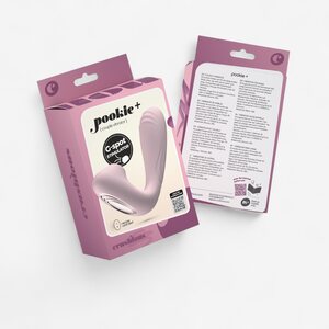 Crushious Pookie+ Remote Controlled Duo Stimulator – Clitoral Suction & G-Spot Vibrator