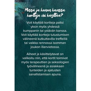 Lupa nauttia – Seksuaalisuuden ja Nautinnon Korttipakka