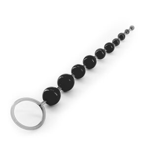 Crushious Anal Thrill – 3-in-1 kit: anal douche 90 ml + water-based anal lube 50 ml + 10-bead chain