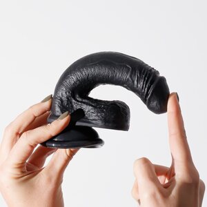 Crushious Inviktus Liquid Silicone Dildo 19 cm – Ultra-Realistic with Suction Cup