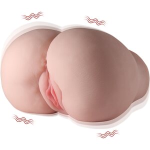 Lore Dual Torso 2.6 kg – Vibrating Masturbator, Vagina and Anus
