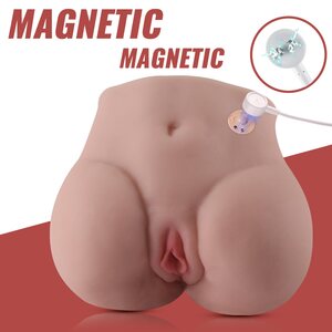 Lore Dual Torso 2.6 kg – Vibrating Masturbator, Vagina and Anus