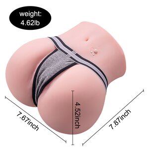 Roberta Duo Torso – Vibrating Masturbator, Vagina and Anus (2.6 kg)