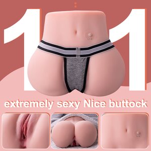 Roberta Duo Torso – Vibrating Masturbator, Vagina and Anus (2.6 kg)