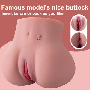 Roberta Duo Torso – Vibrating Masturbator, Vagina and Anus (2.6 kg)