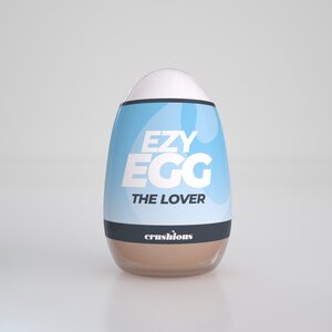 Crushious Ezy Egg The Lover – Realistinen munamasturbaattori (uudelleenkäytettävä)