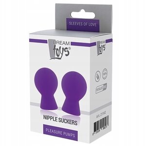 Dream Toys Lit-Up Silicone Nipple Suckers – Strong Suction, 2 pcs