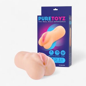 Glide Solo Tasku-masturbaattori – Vulva 15 cm | Pehmeä TPE