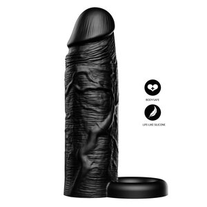 Hidden Desire Liquid Silicone Penis Extension Sleeve – with Ring 15 cm