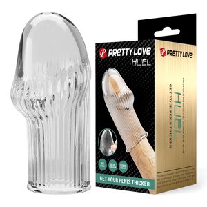 Huel MaxFeel™ – Paksuntava Penis Sleeve 11 mm