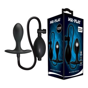 AirControl™ Pro – Säädettävä Ilmatäytteinen Anaaliplugi (Turvaventtiilillä)