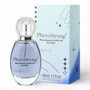PheroStrong Pheromone Glow Up for Men - 50ml – Vetovoimaa ja auktoriteettia