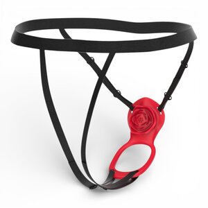 Teazers SCARLET SECRET – Wearable Clitoral Stimulator Harness (Red)