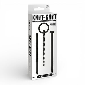 NMC FlowSense – Silicone Urethral Sounding Kit (3-osainen)