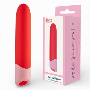 Love Signal Love Whisper – Hiljainen Ladattava Tehovibraattori