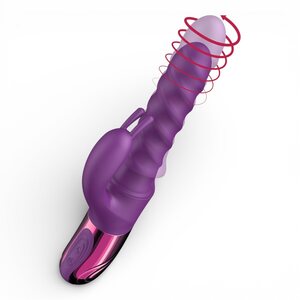 She.E.O Swirl Rabbit 360™ – Pyörivä & Sykkivä Duo-Vibraattori