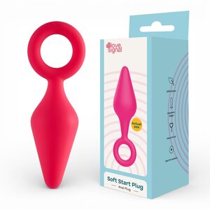 Love Signal Soft Start First Plug – Turvallinen Silikoninen Anustappi Aloittelijoille