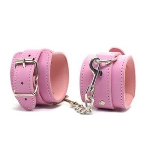 Blush Control Cuffs – Vaaleanpunaiset Ranne- ja Nilkkakahleet