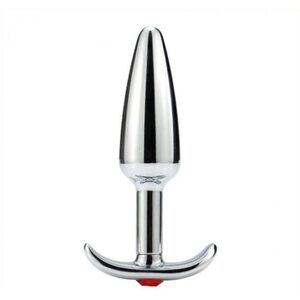 Steel Desire Plug – Metallinen Anaalitappi Koristekivellä