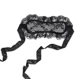 Noir Lace Blindfold – Mysteerin & Aistien Silmämaski