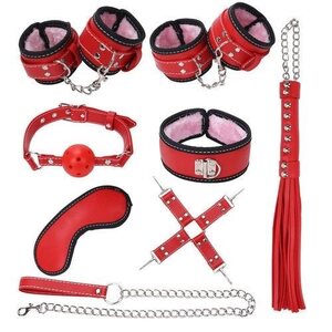 DISCOUNT Scarlet Soft Control Kit – Pehmeä Bondage-setti Aloittelijoille