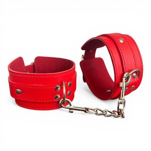 DISCOUNT Velvet Restraint Anklets – Pehmeät Nilkkakahleet Irrotettavalla Ketjulla