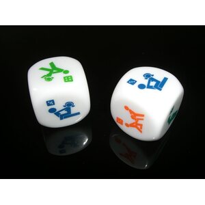 DISCOUNT Arpakuutio "sexy dice" 1 kpl